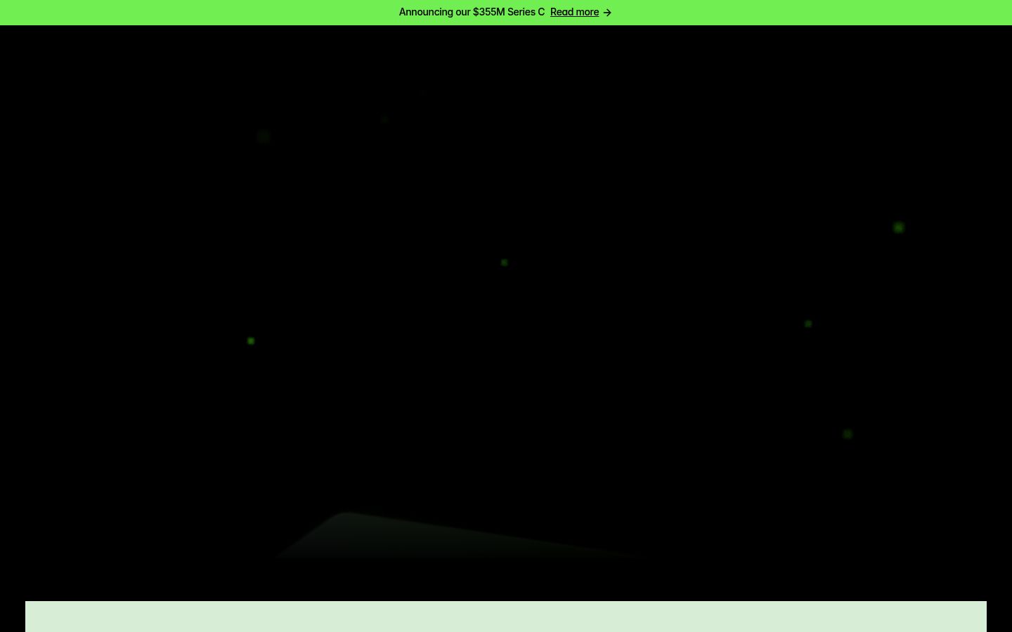 Screenshot of modal.com homepage as Lytms scored it on May 17, 2026